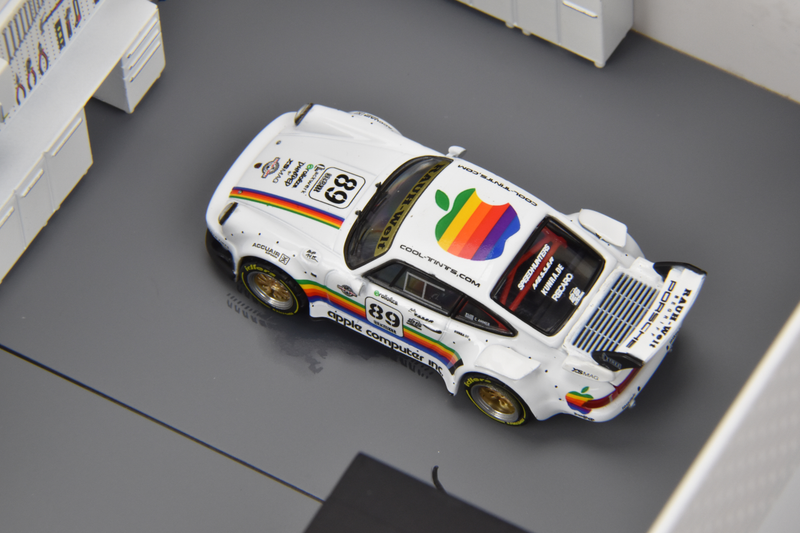 Illustration for article titled Works Wednesday: 1/64 Tarmac Works RWB 930 Apple Edition